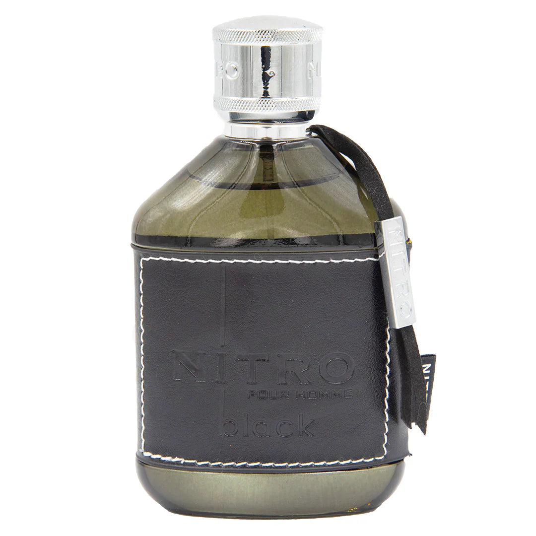 Dumont Nitro Black for Men Eau De Parfum Spray, 3.4 Ounce