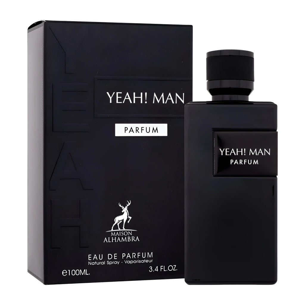 Maison Alhambra Yeah! Man Parfum for Men Eau de Parfum, 3.4 Ounce