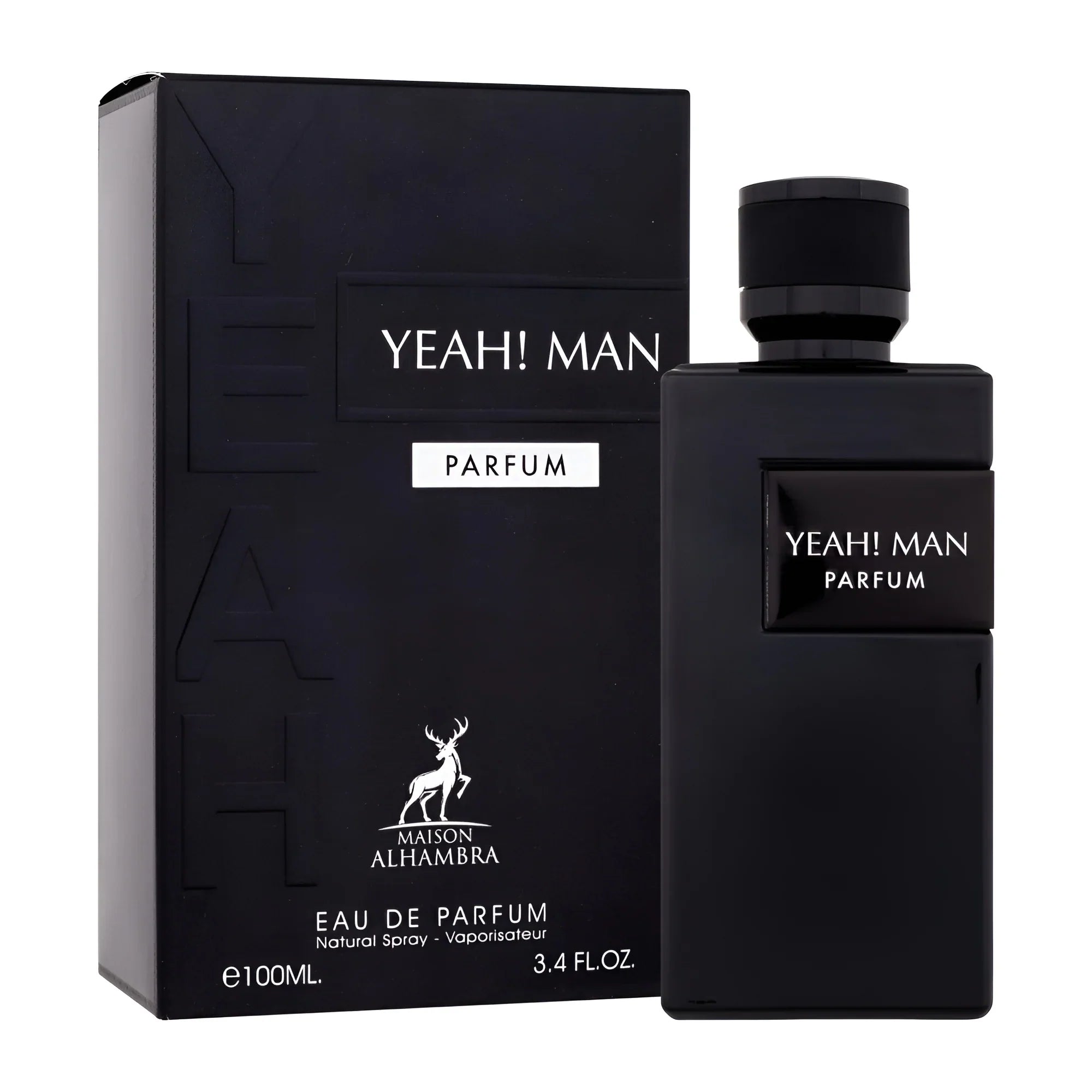 Maison Alhambra Yeah! Man Parfum for Men Eau de Parfum, 3.4 Ounce