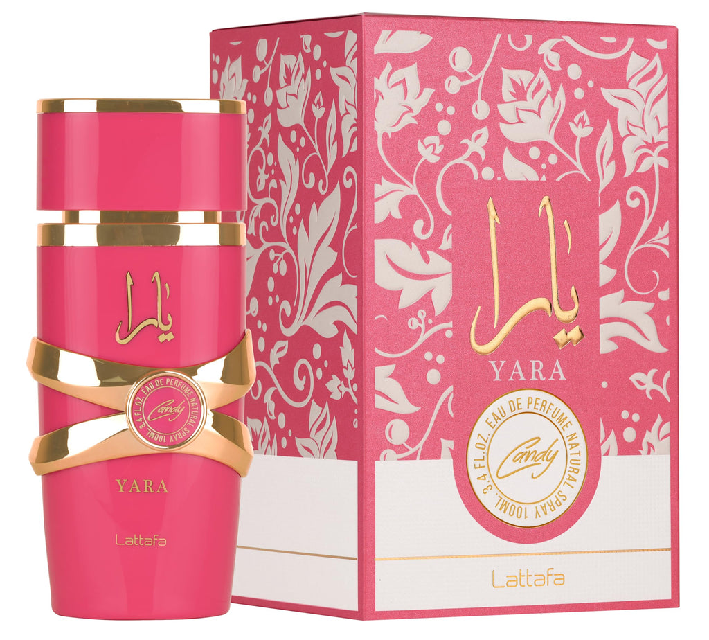 Lattafa Yara Candy for Women Eau de Parfum Spray, 3.4 Ounce
