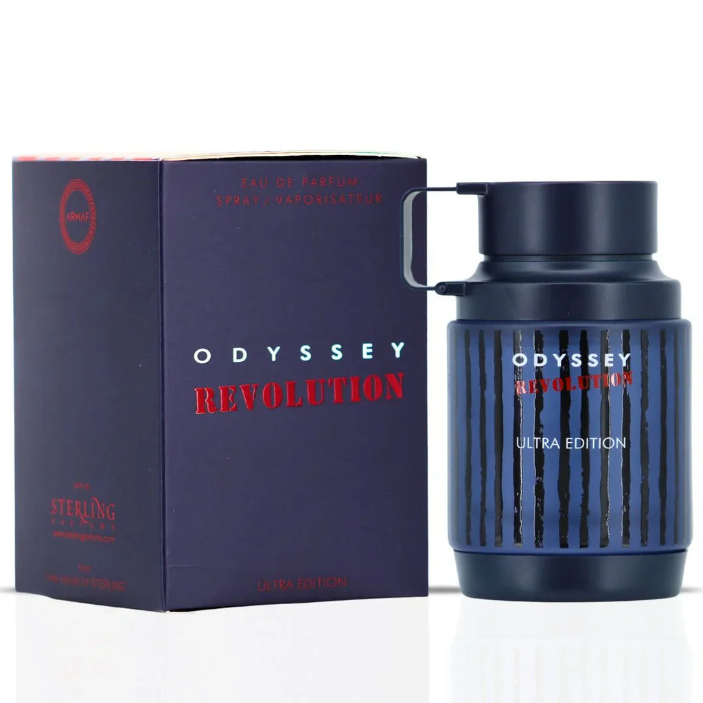 Armaf Odyssey Revolution Ultra Edition Eau de Parfum Spray for Unisex 3.4 Ounce