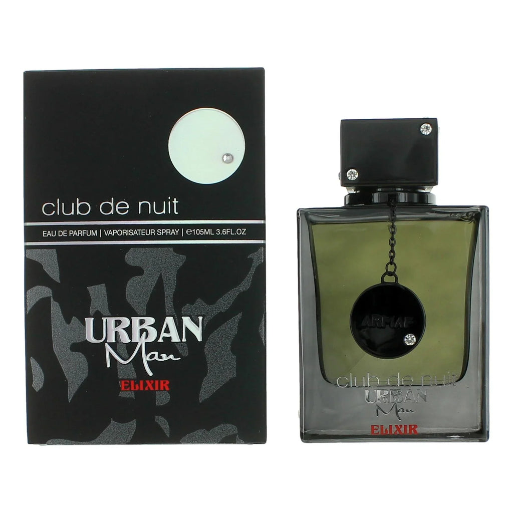 Armaf Club De Nuit Urban Man Elixir for Men Eau de Parfum Spray, 3.6 Ounce