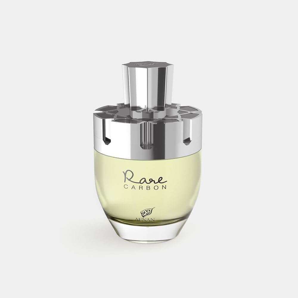 Afnan Rare Carbon for Men Eau de Parfum Spray, 3.4 Ounce