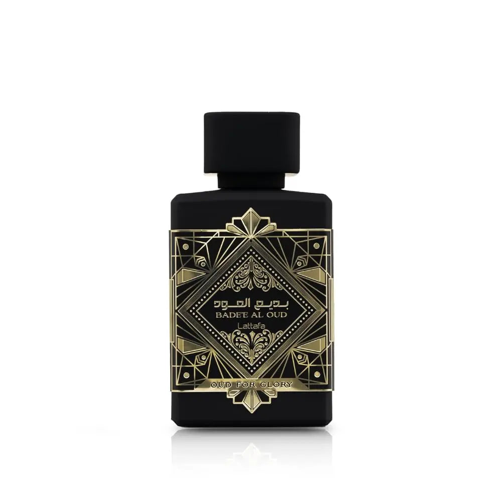 Lattafa Bade'e Al Oud for Glory for Unisex Eau de Parfum Spray, 3.4 Ounce