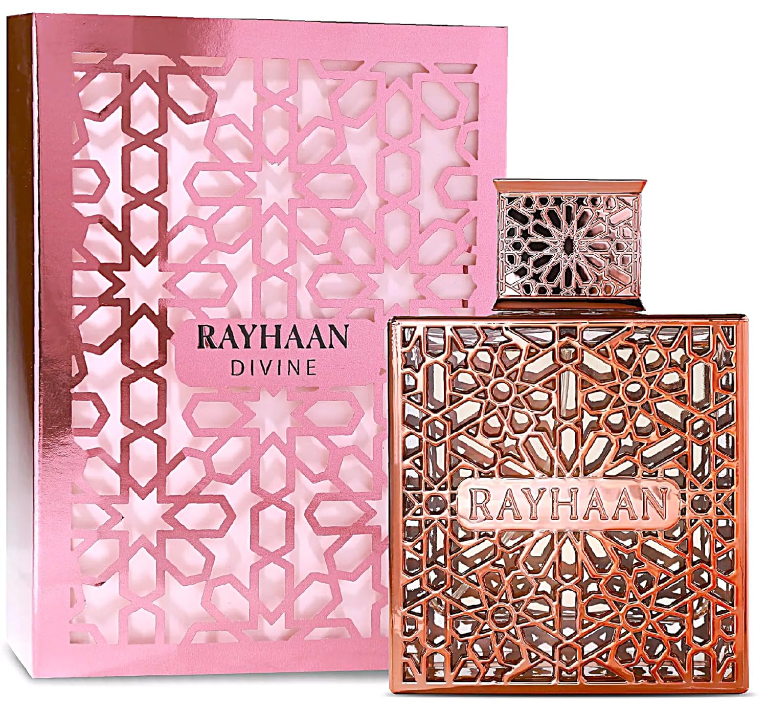 Rayhaan Divine Eau de Parfum Spray for Unisex,3.4 Ounce