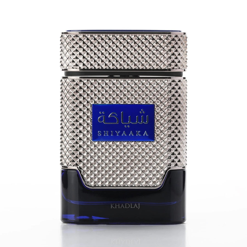 Khadlaj Shiyaaka Blue Eau De Parfum Spray for Men, 3.4 Ounce
