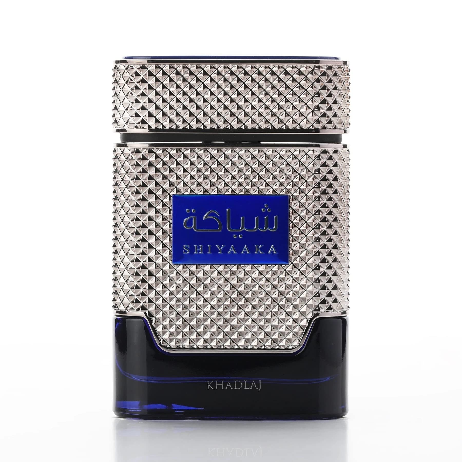 Khadlaj Shiyaaka Blue Eau De Parfum Spray for Men, 3.4 Ounce