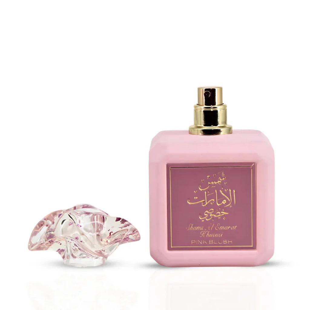 Ard Al Zaafaran Shams Al Emarat Khususi Pink Blush Eau De Parfum Spray For Women 3.4 Ounce