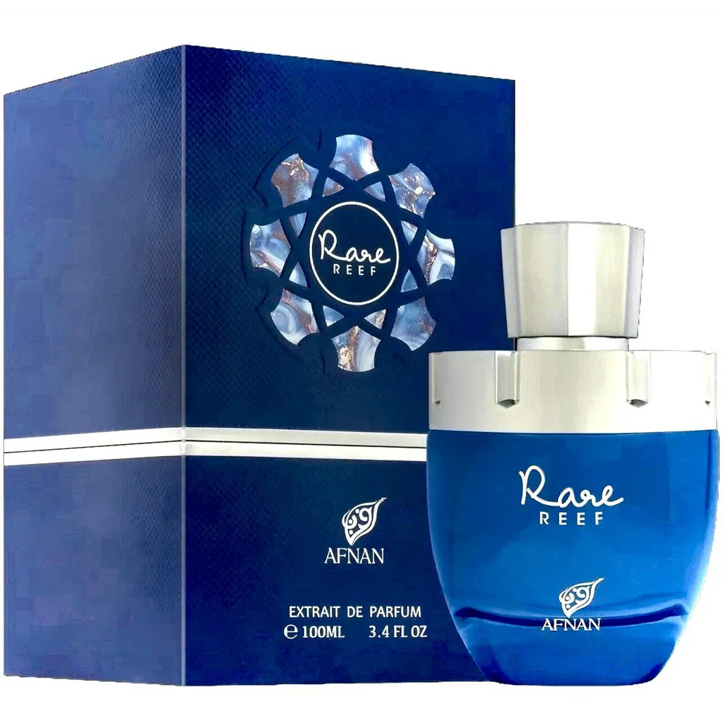 Afnan Rare Reef For Unisex Extrait de Parfum Spray, 3.4 Ounce