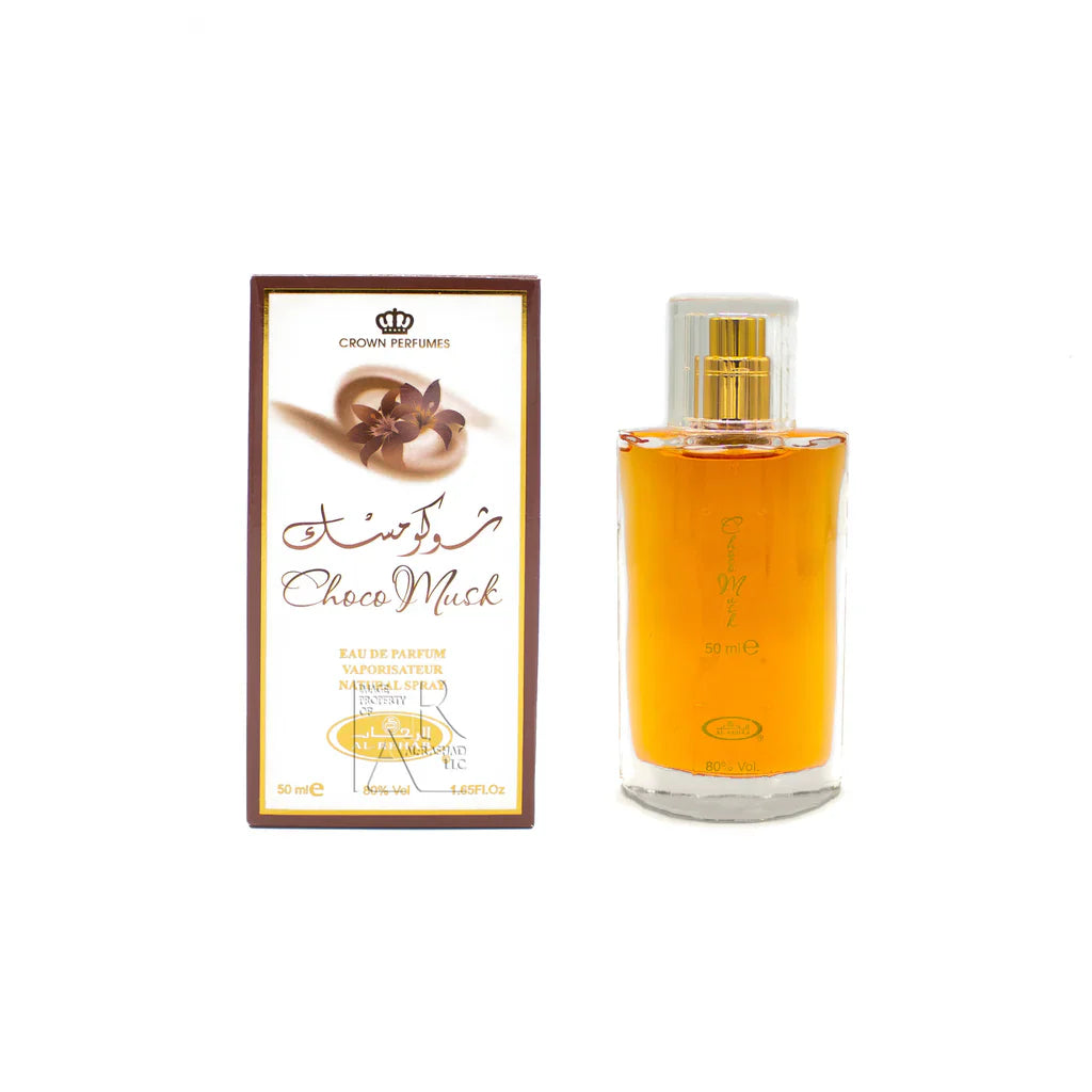 Al-Rehab Choco Musk Eau de Parfum Spray for Women, 1.65 Ounce