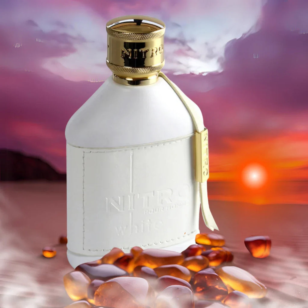 Dumont Nitro White for Men Eau De Parfum Spray, 3.4 Ounce