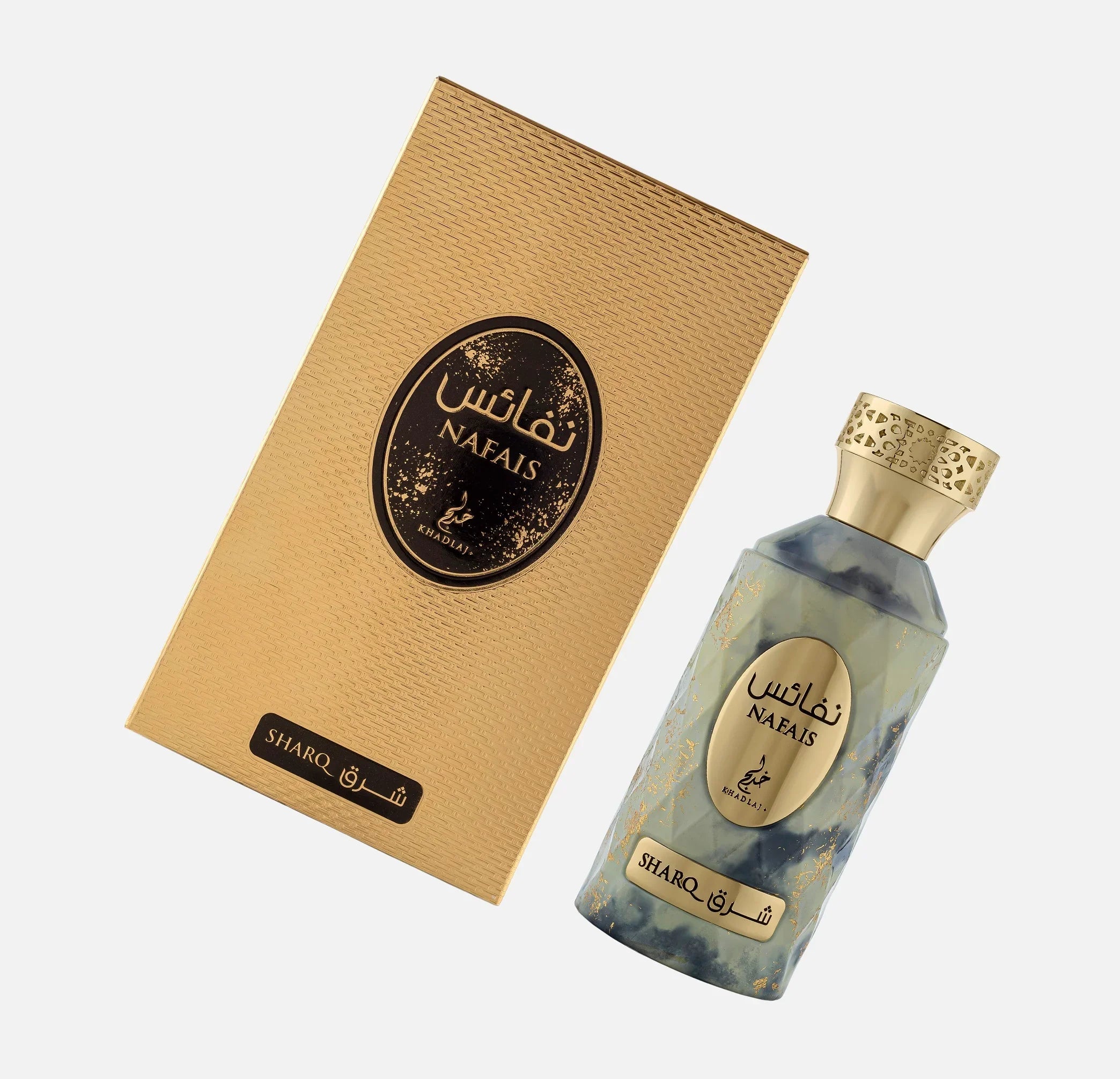 Khadlaj Nafais Sharq Eau de Parfum Spray for Unisex, 3.4 Ounce
