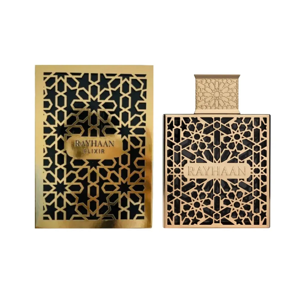 Rayhaan Elixir Eau de Parfum Spray for Unisex,3.4 Ounce