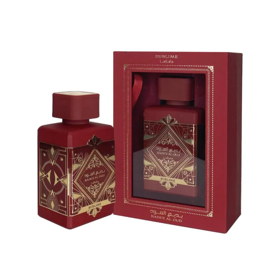 Lattafa Bade'e Al Oud Sublime for Unisex Eau de Parfum Spray, 3.4 Ounce