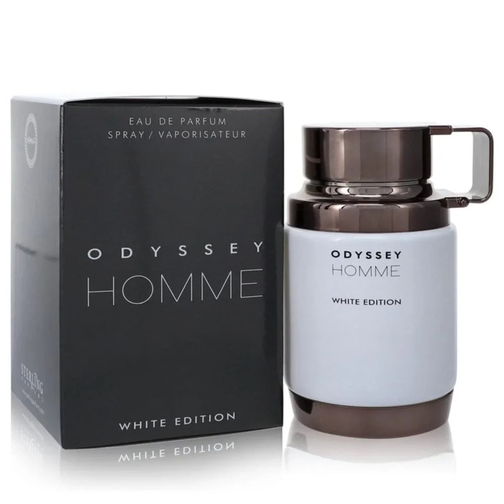 Armaf Odyssey Homme White Edition for Men Eau de Parfum Spray, 3.4 Ounce