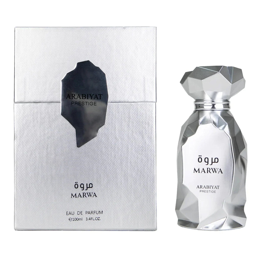 Arabiyat Prestige Marwa Eau de Parfum Spray For Men 3.4 Ounce
