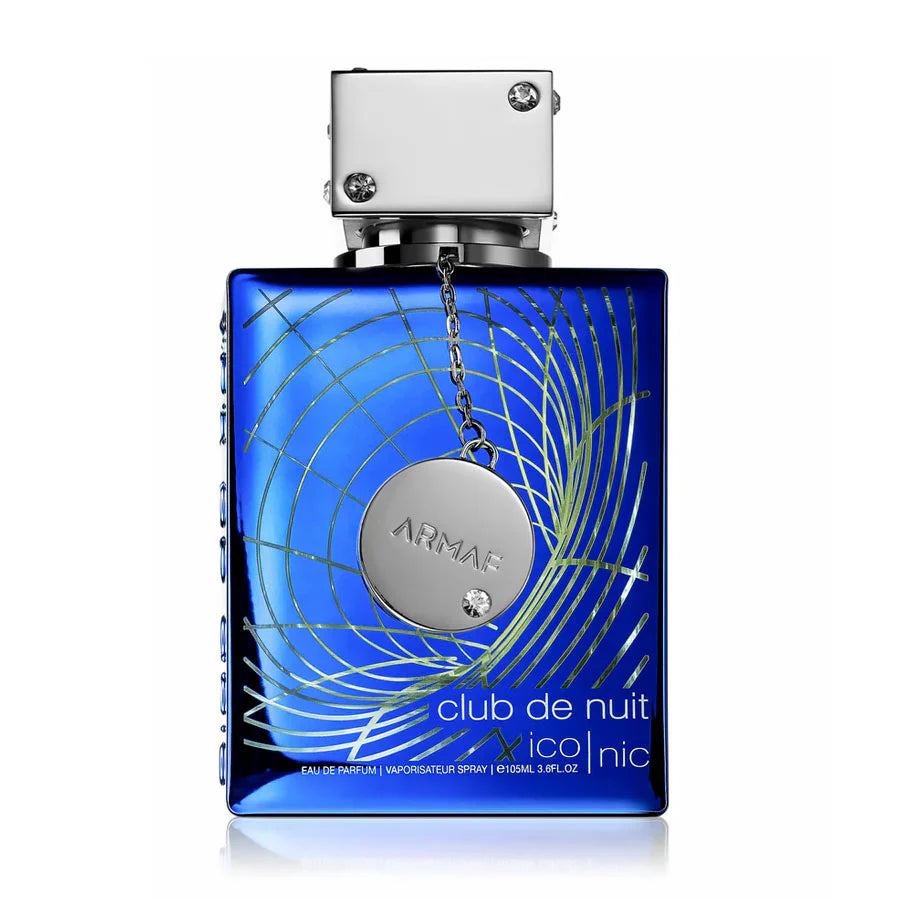 Armaf Club de Nuit Blue Iconic for Men Eau de Parfum Spray, 3.6 Ounce